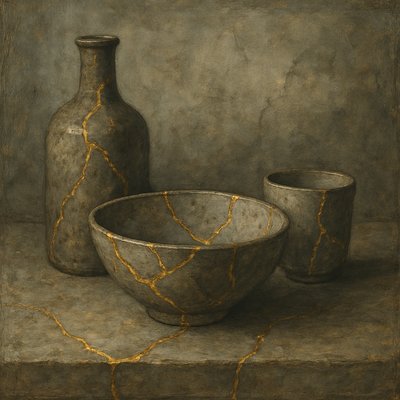 still life with everyday objects