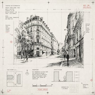 Conceptual Art Style Style Transfer Example
