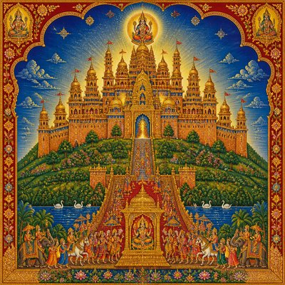majestic castle on a hilltop