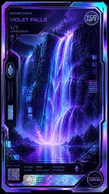 towering waterfall cascading down a cliff