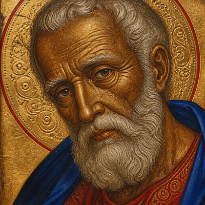 close-up portrait of an elderly person with expressive weathered features