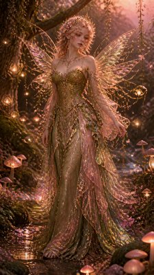 full-length portrait of an elegant figure