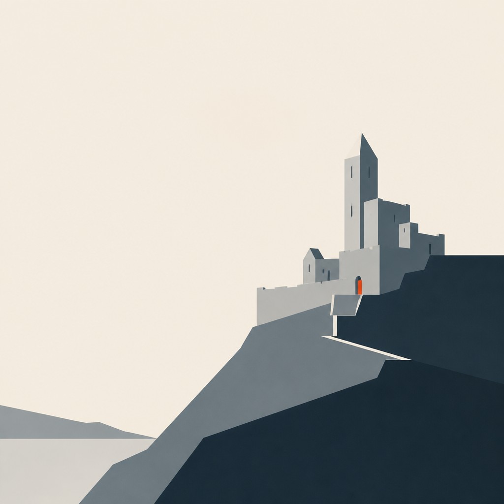 majestic castle on a hilltop