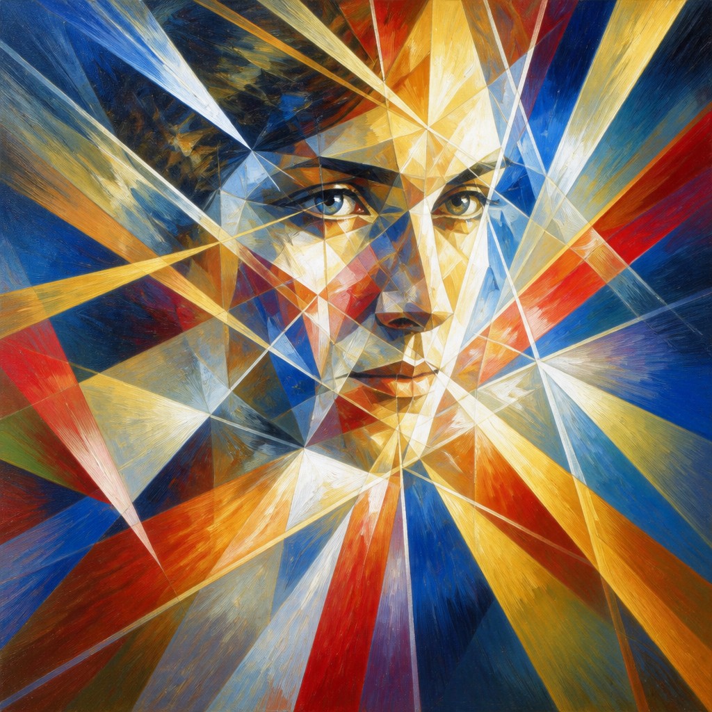 Rayonism Art Style example artwork 1
