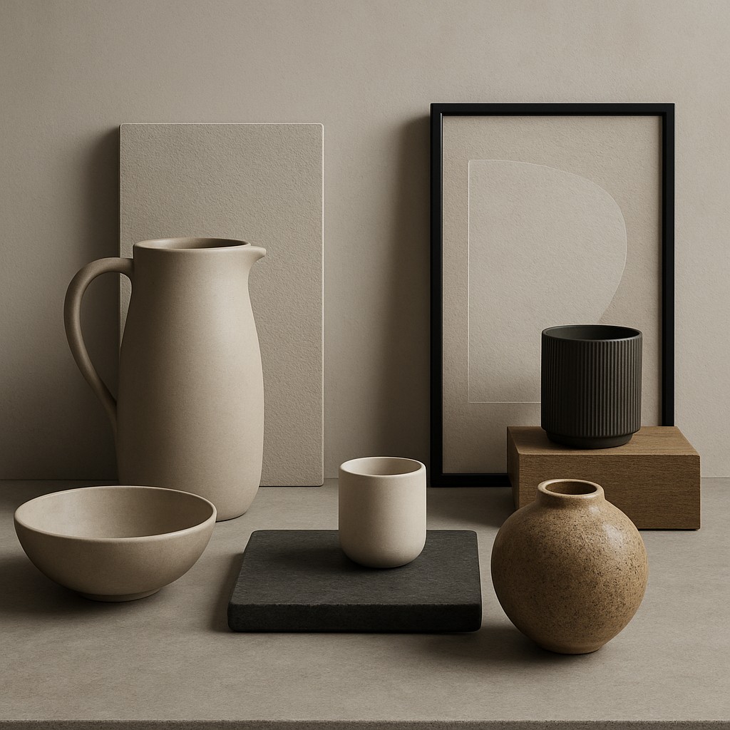 still life with everyday objects