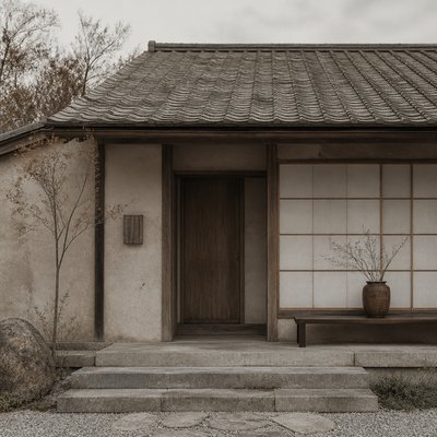 house with front view