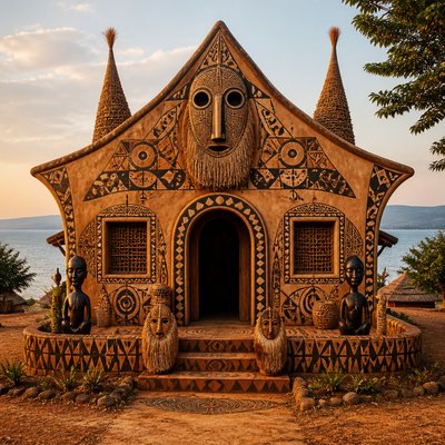 house with front view