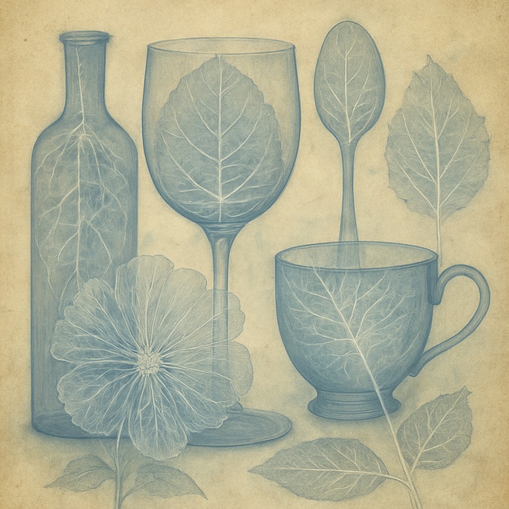 still life with everyday objects