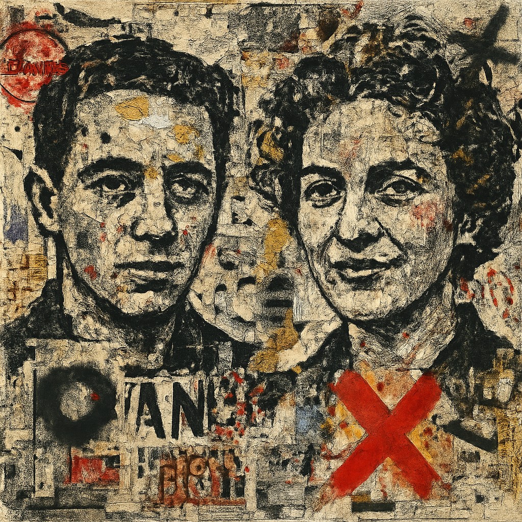 portrait of two people together