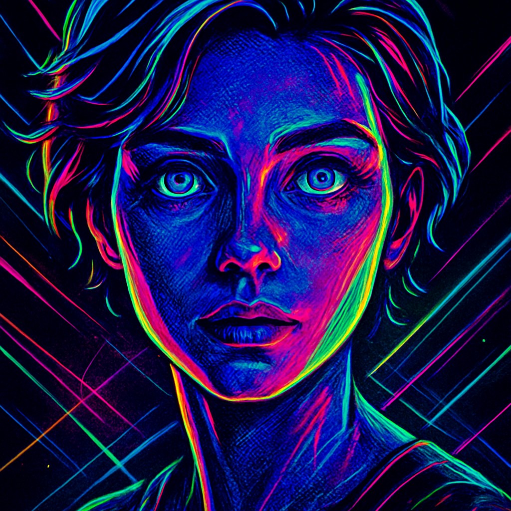 portrait of a person with expressive eyes