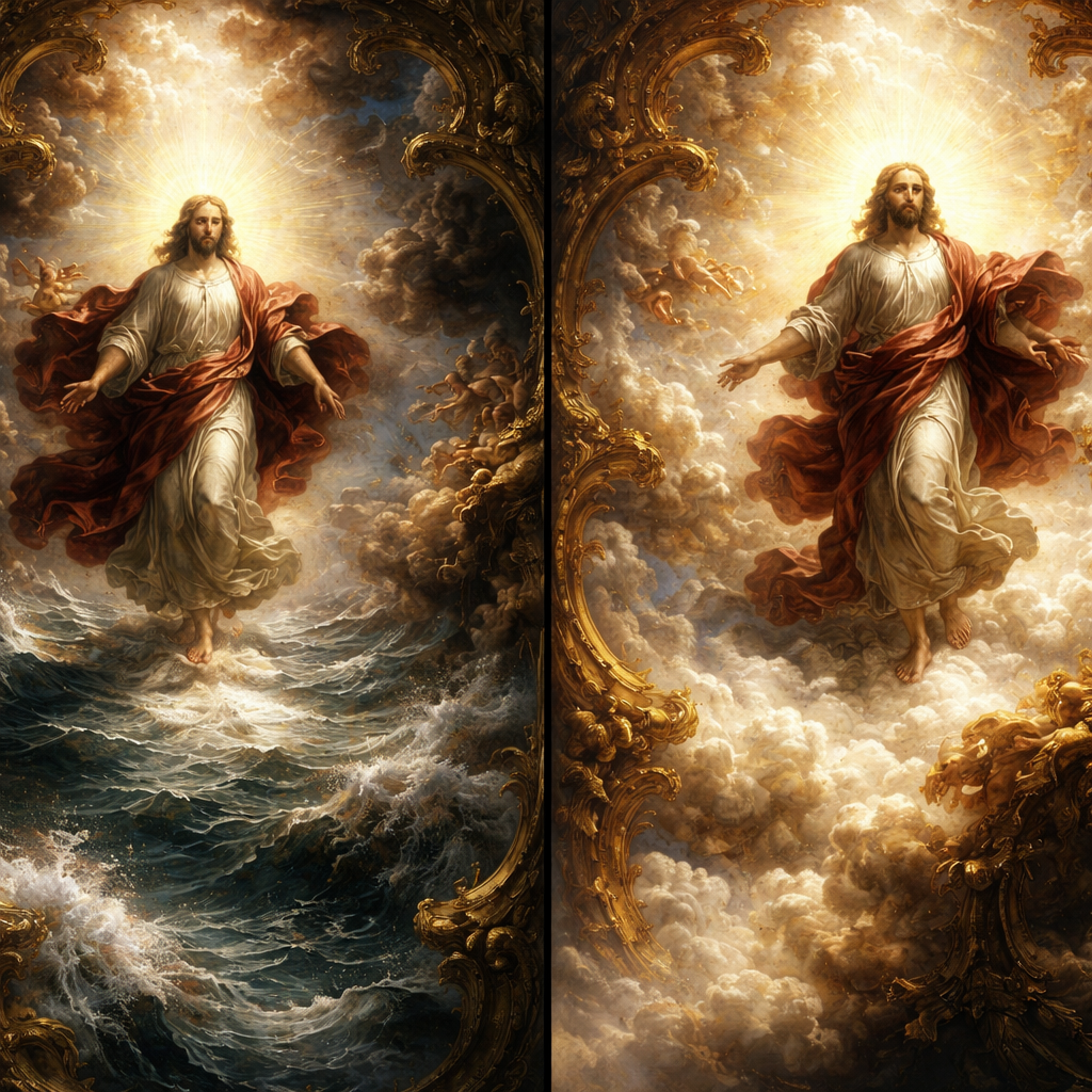 Walking on water and walking on clouds