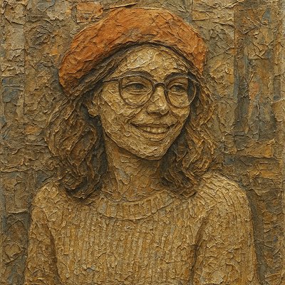 Textural Abstract Art Style Style Transfer Example
