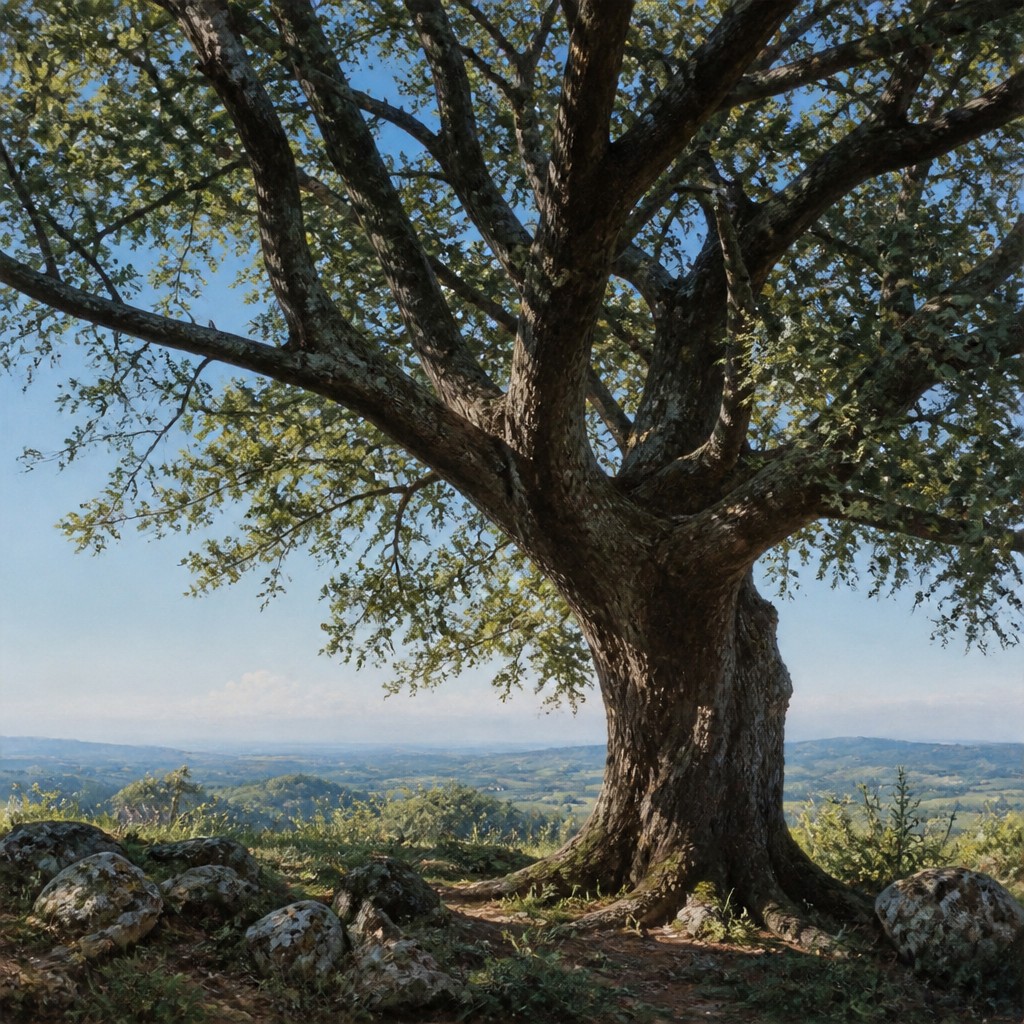 a tree in nature
