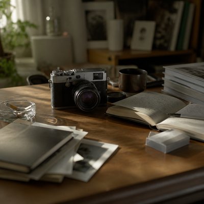 still life with everyday objects — Photographic Realism Art Style