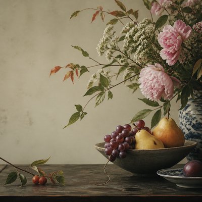 Elegant Asymmetry Art Style 3