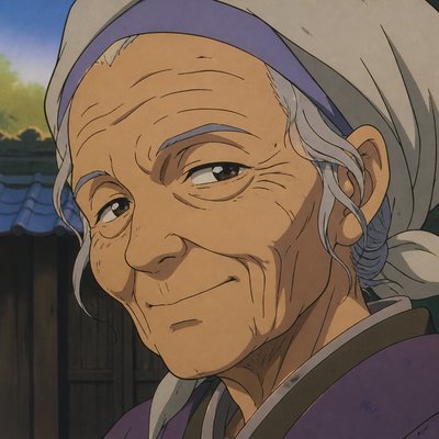 close-up portrait of an elderly person with expressive weathered features