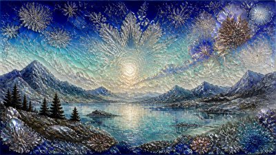 sweeping panoramic landscape with a dramatic sky