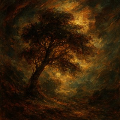 a tree in nature