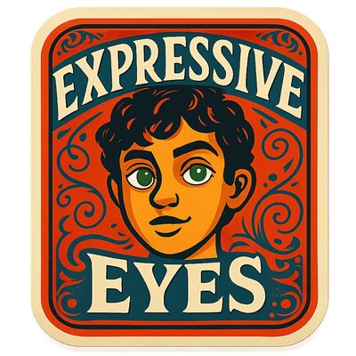 portrait of a person with expressive eyes