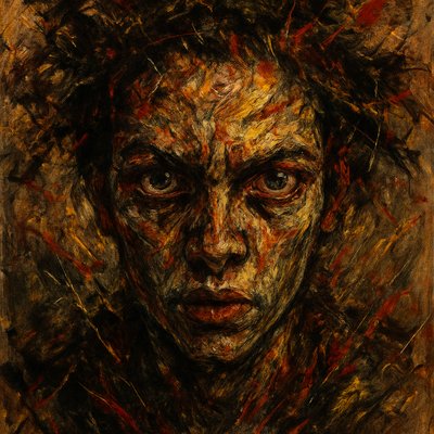 Nature's Wrath Expressionism Art Style preview