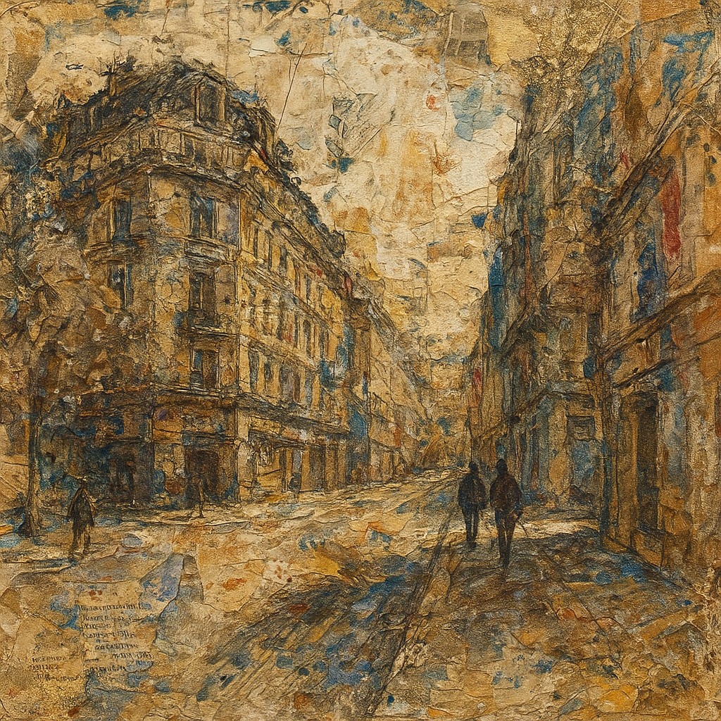 Mixed Media Portrait Style Style Transfer Example