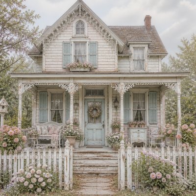 house with front view