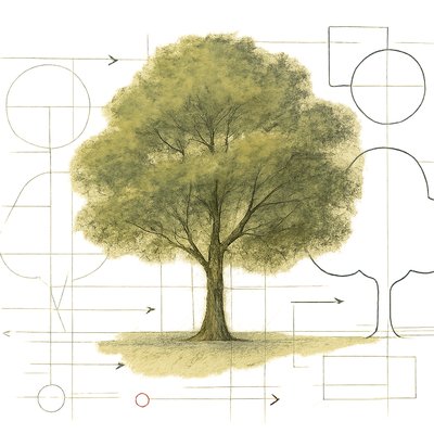 a tree in nature