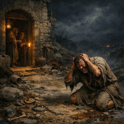 “And cast ye the unprofitable servant into outer darkness: there shall be weeping and gnashing of teeth.” (Matthew 25:30, KJV)
