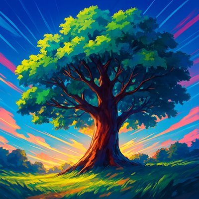 a tree in nature