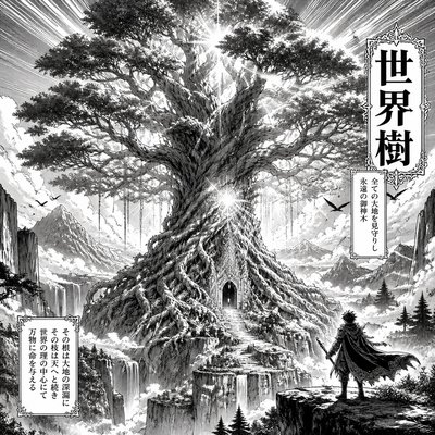 a tree in nature
