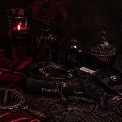 still life with everyday objects — Dark Feminine Aesthetic