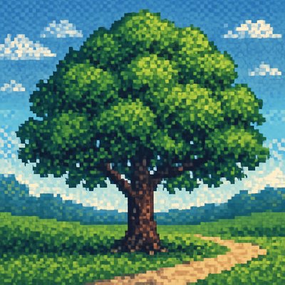 a tree in nature
