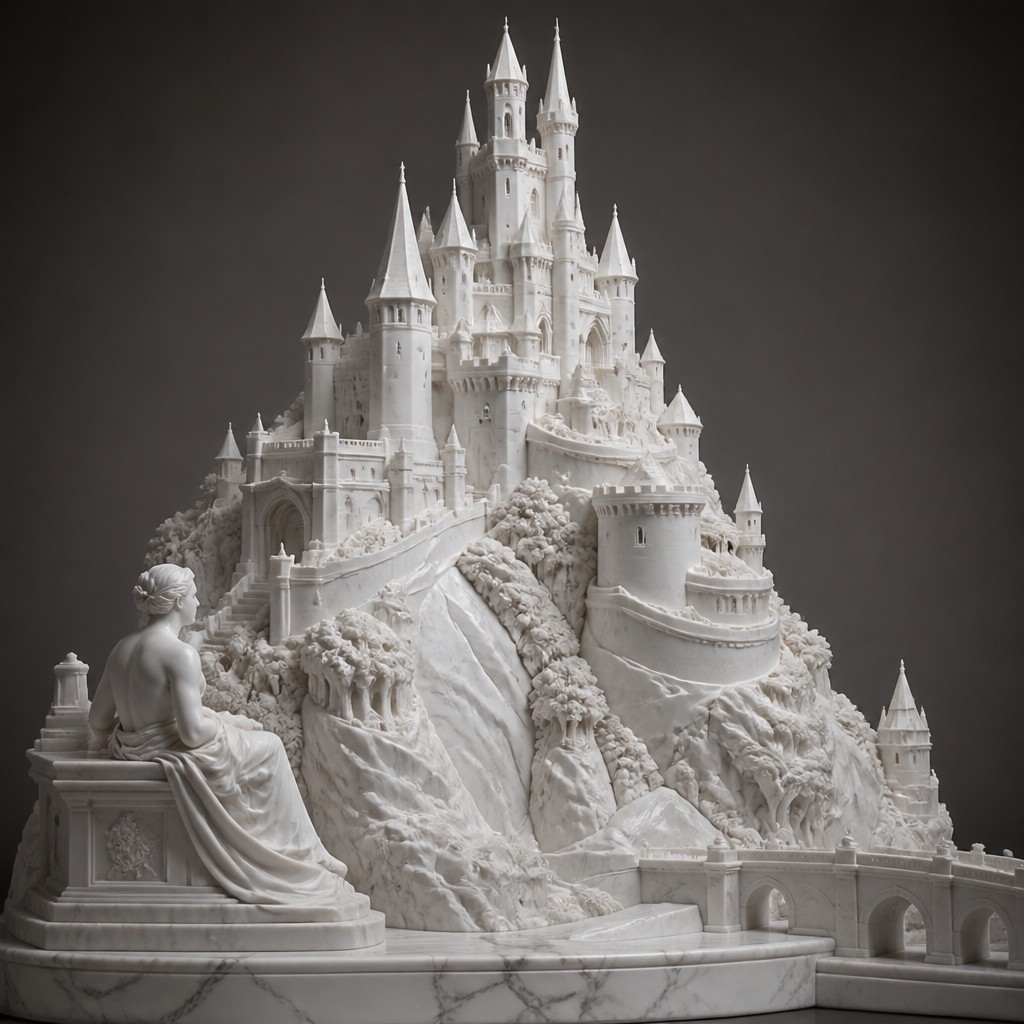 majestic castle on a hilltop