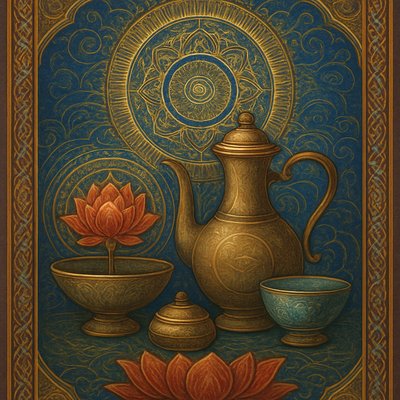 still life with everyday objects