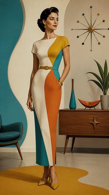 full-length portrait of an elegant figure