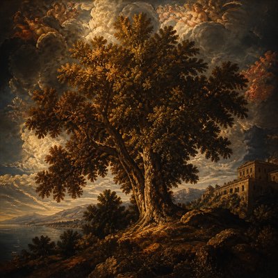 a tree in nature
