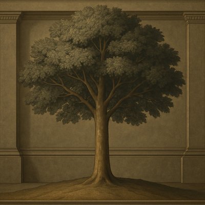a tree in nature
