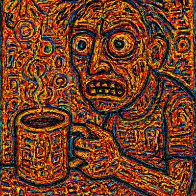 Manic Monday with coffee