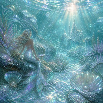 wide landscape with natural scenery — Mermaidcore Aesthetic