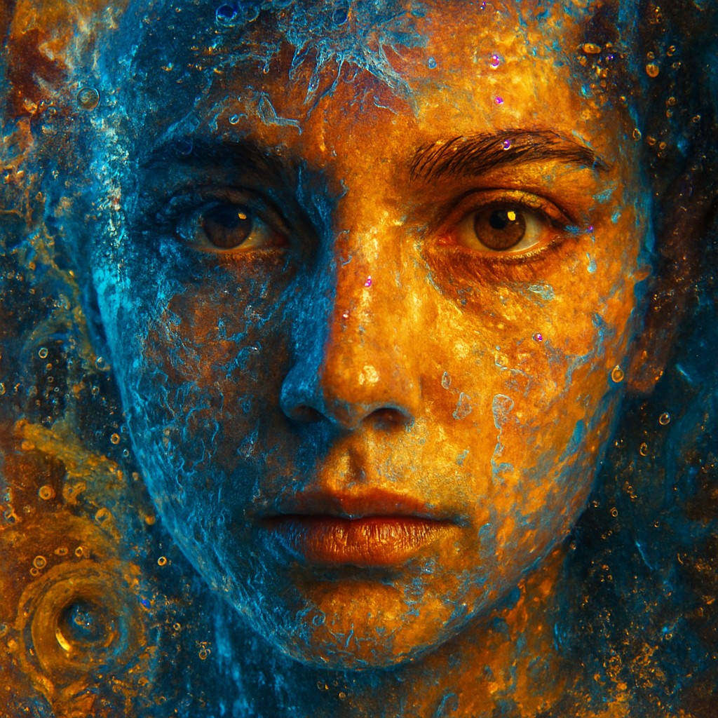 portrait of a person with expressive eyes