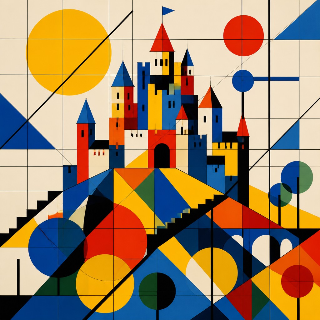 majestic castle on a hilltop