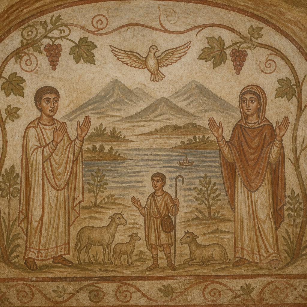 Early Christian Art Style example artwork 2