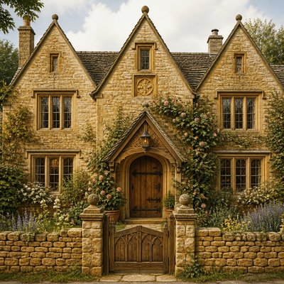 house with front view