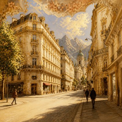 Salzburg Art Style Style Transfer Example