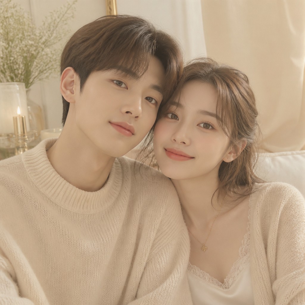 portrait of two people together — Vanilla Girl Aesthetic