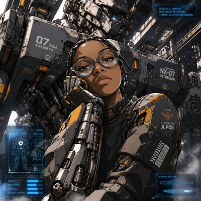 a woman in a futuristic suit with a sci - fi fi fi fi fi fi
