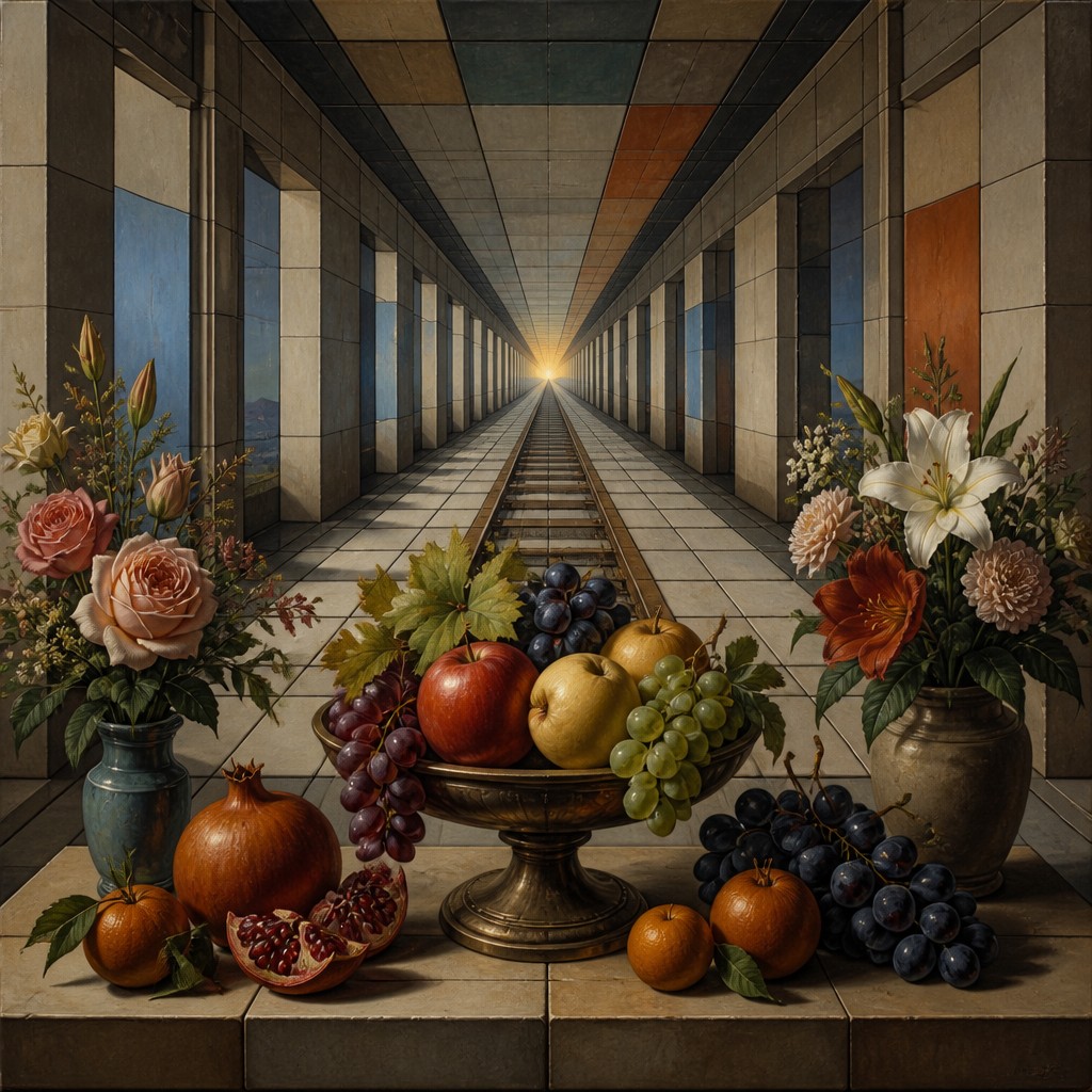 One-Point Perspective Art Style example artwork 3
