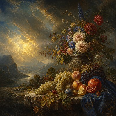 Romantic Landscape Art Style 3