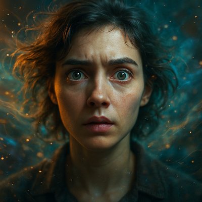 portrait of a person with expressive eyes