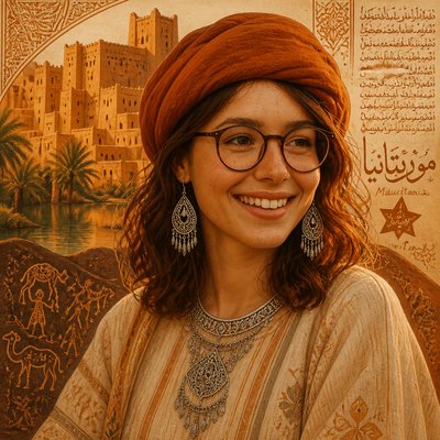 Mauritanian Art Style Style Transfer Example
